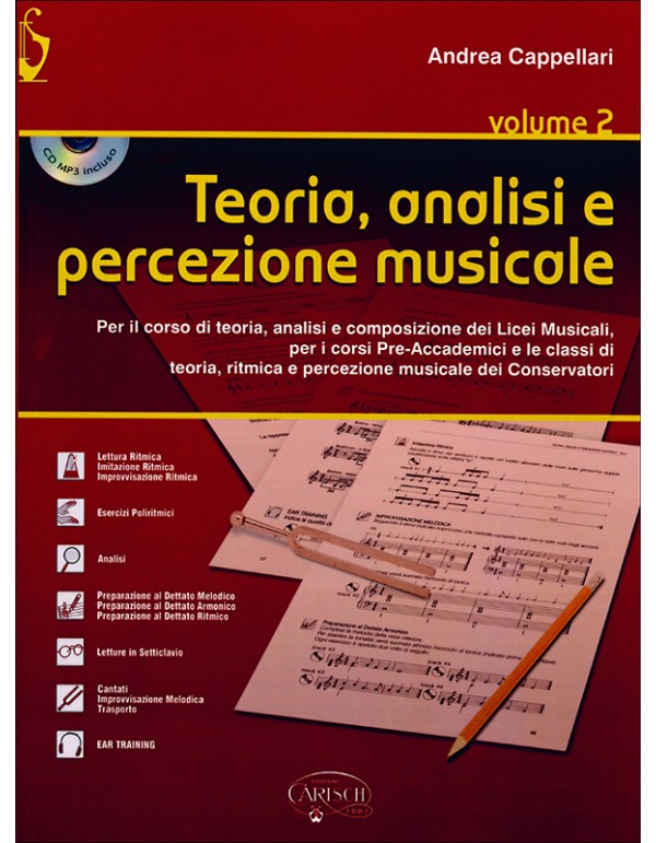 TEORIA ANALISI E PERCEZIONE MUSICALE VOL.2 - CAPPELLARI