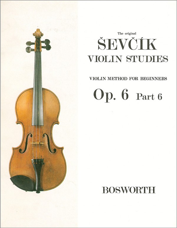 VIOLIN METHOD FOR BEGINNERS OPUS 6 PARTE VI - SEVCIK