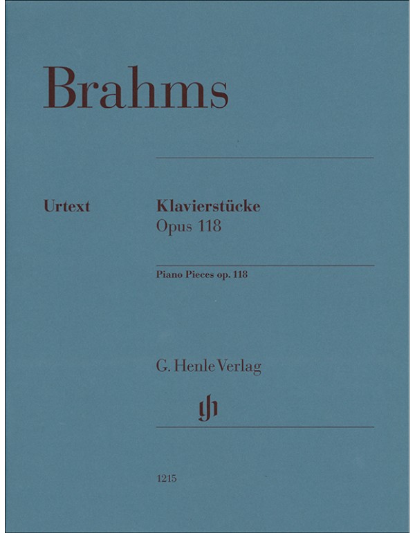 PIANO PIECES OP. 118 - BRAHMS