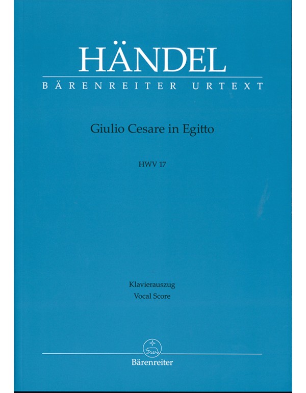 GIULIO CESARE IN EGITTO HWV 17 - HANDEL