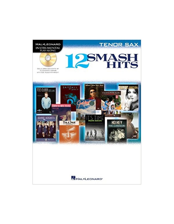 TENOR SAX 12 SMASH HITS