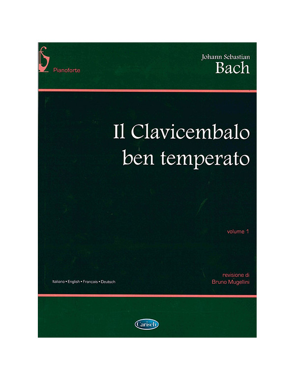 IL CLAVICEMBALO BEN TEMPERATO - BACH - VOLUME 1