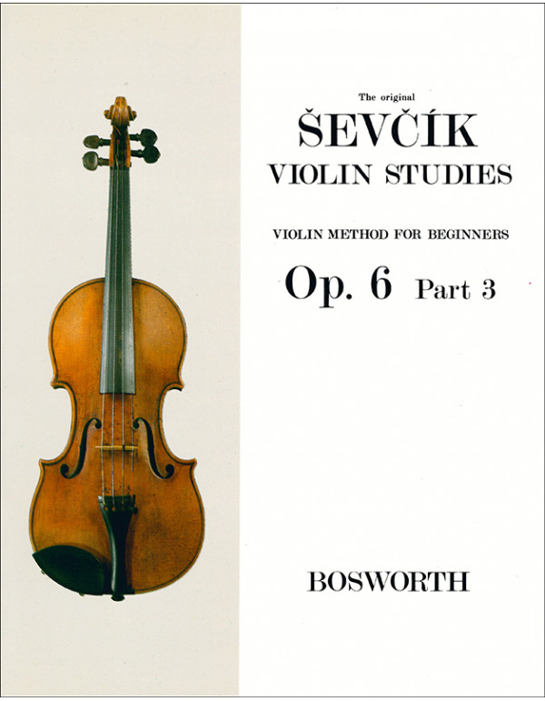 OPUS 6 PARTE III VIOLIN METHOD FOR BEGINNERS - SEVCIK