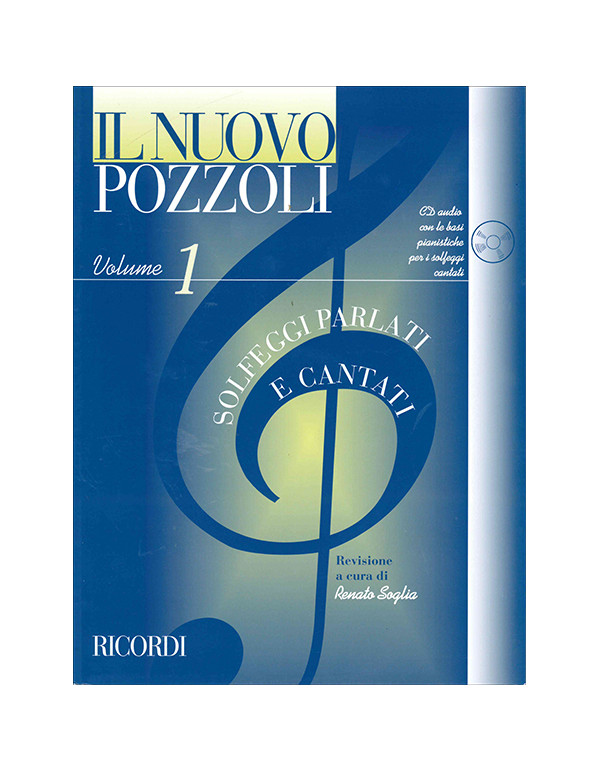 SOLFEGGI PARLATI E CANTATI VOLUME I - + CD POZZOLI