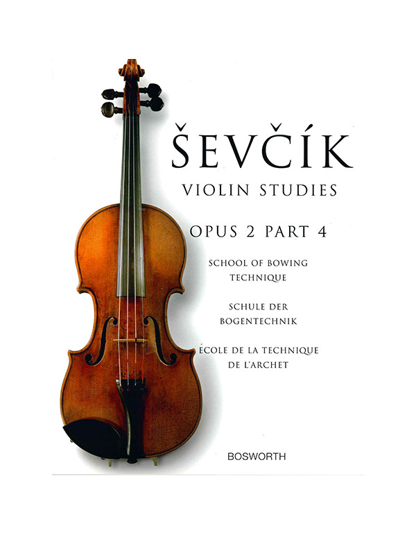 OPUS 2 PARTE IV SCHOOL OF BOWING TECHNIQUE VIOLIN STUDIES - SEVCIK