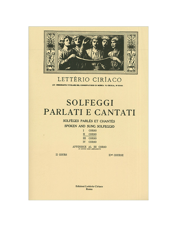 SOLFEGGI PARLATI E CANTATI SECONDO CORSO - CIRIACO