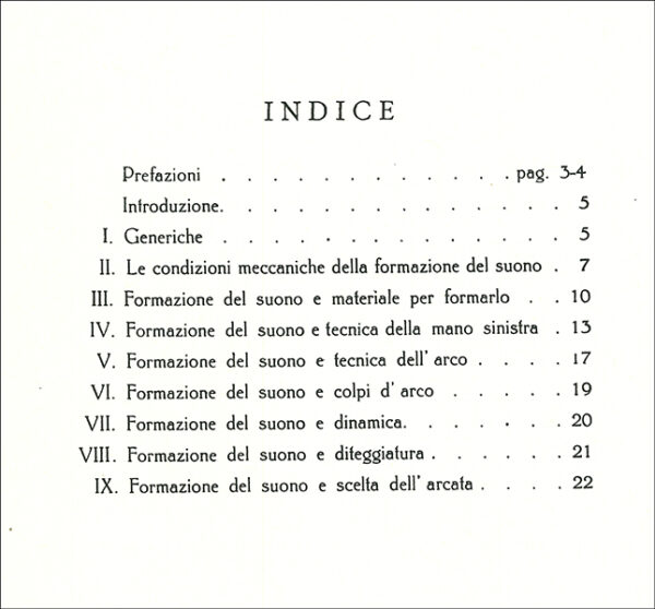 IL PROBLEMA DEL SUONO SUL VIOLINO