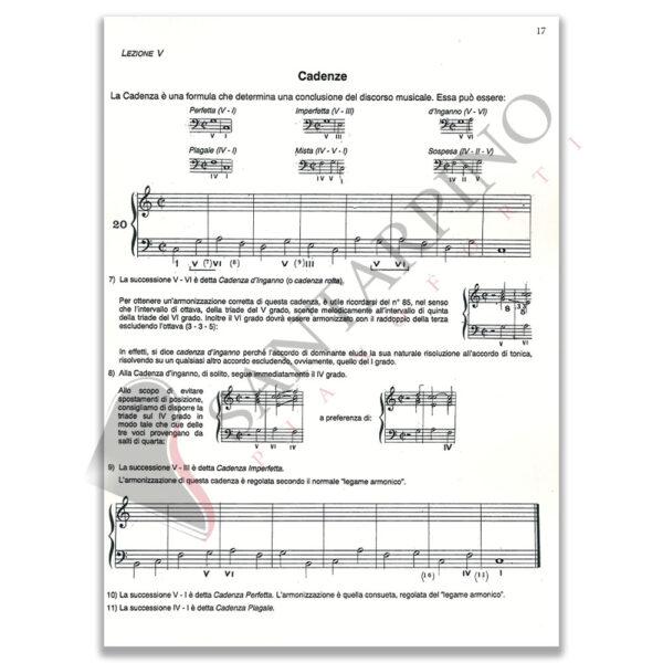 QUADERNO PER L'ARMONIZZAZIONE DEL BASSO DI ARMONIA COMPLEMENTARE PRIMA PARTE