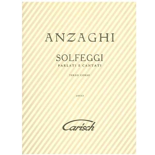 SOLFEGGI PARLATI E CANTATI TERZO CORSO - L. O. ANZAGHI