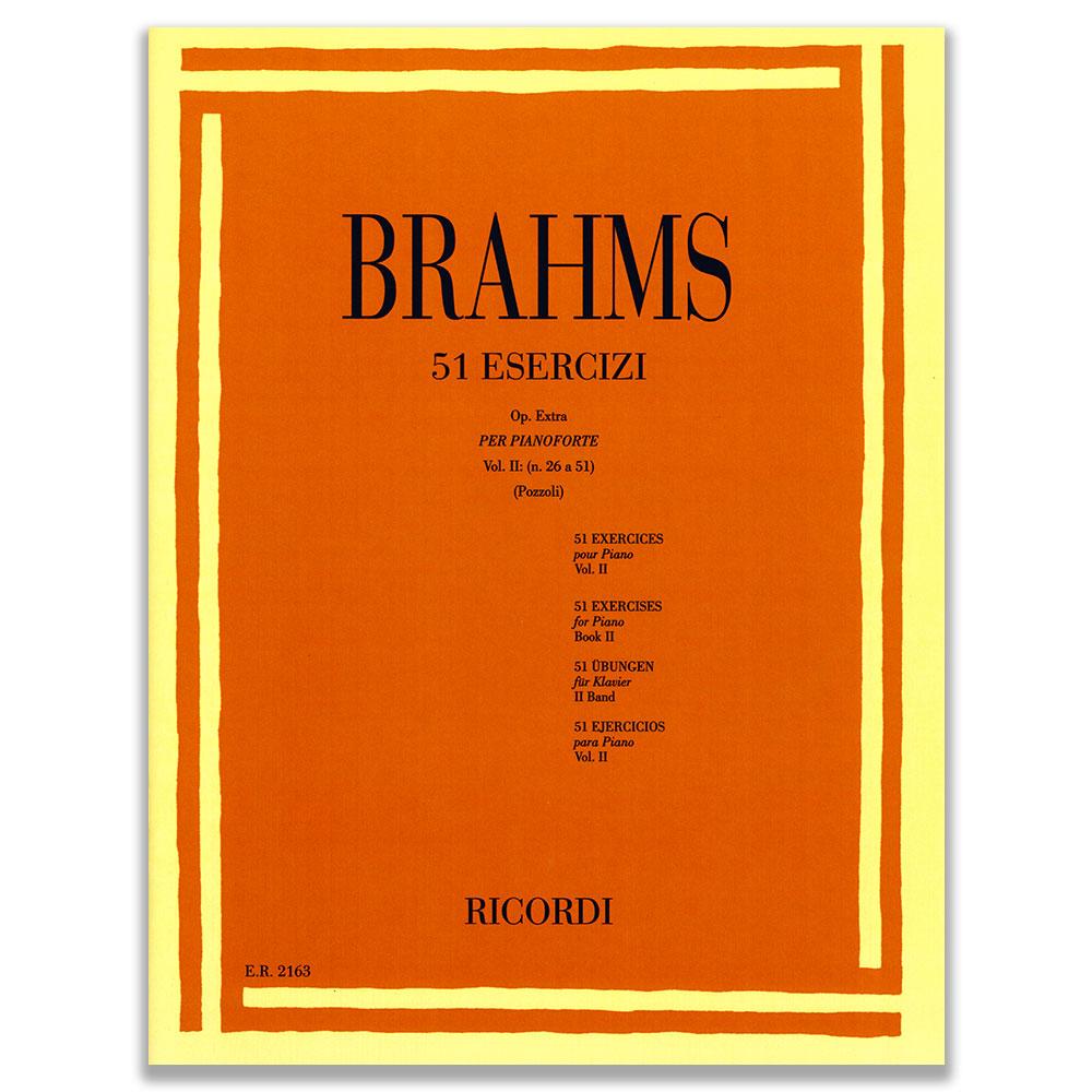 BRAHMS - 51 ESERCIZI OP. EXTRA