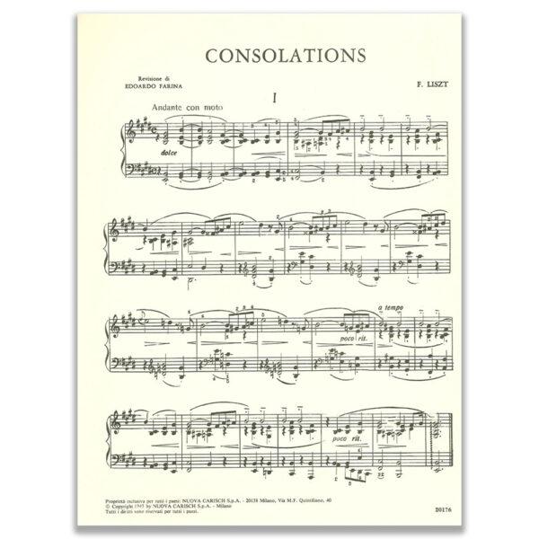 CONSOLATIONS - FRANZ LISZT