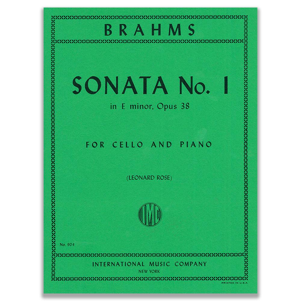 BRAHMS - SONATA N. 1 IN E MINOR, OPUS 38