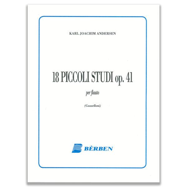 18 PICCOLI STUDI OP.41 ANDERSEN