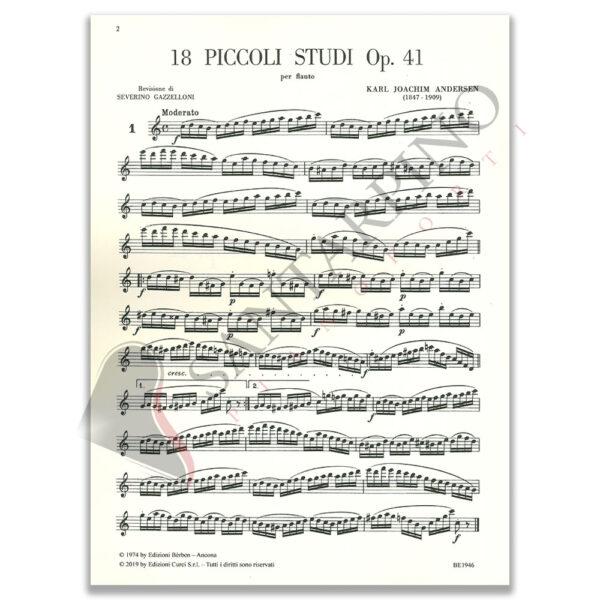 18 PICCOLI STUDI OP.41 ANDERSEN