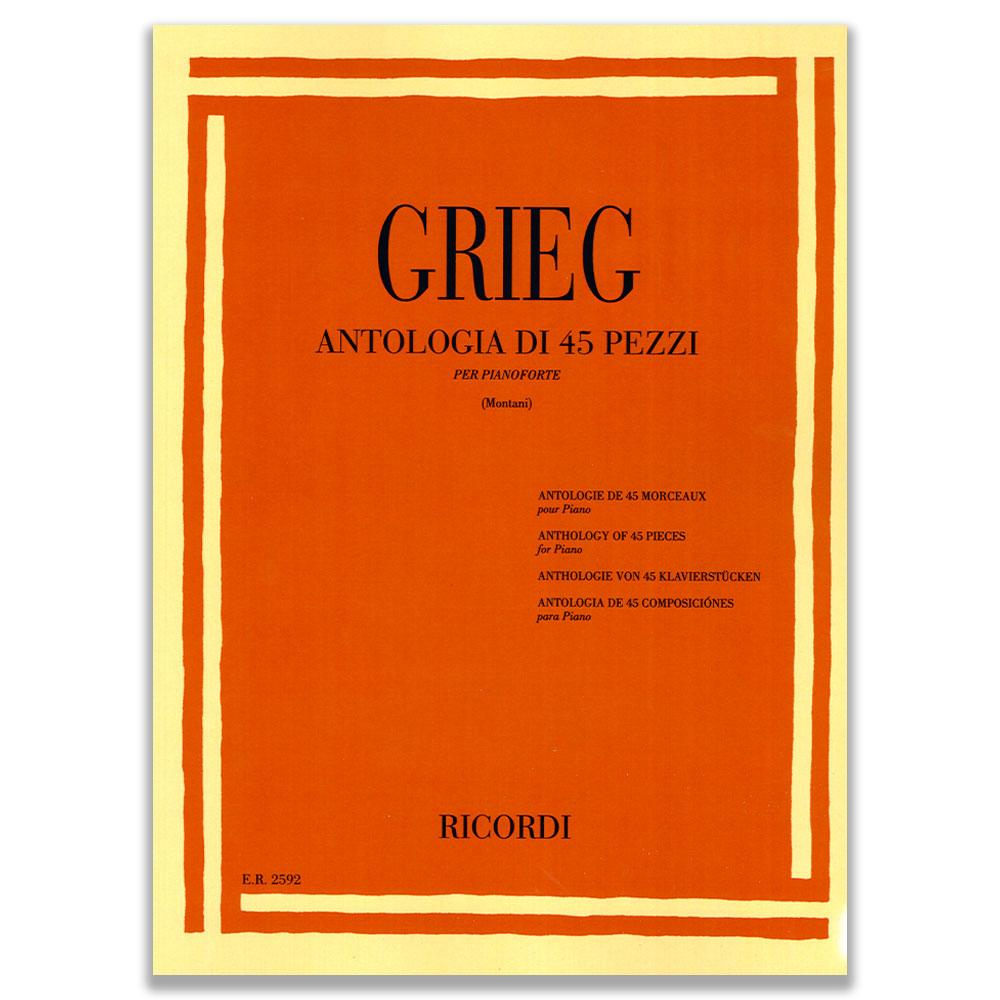 ANTOLOGIA DI 45 PEZZI - GRIEG