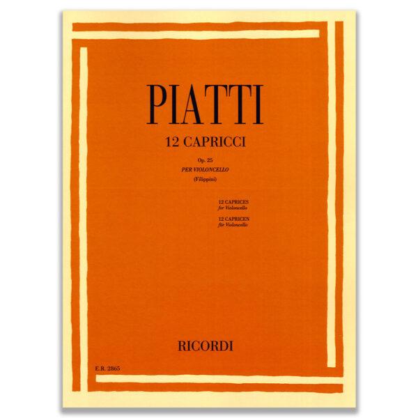 12 CAPRICCI OP. 25 - PIATTI