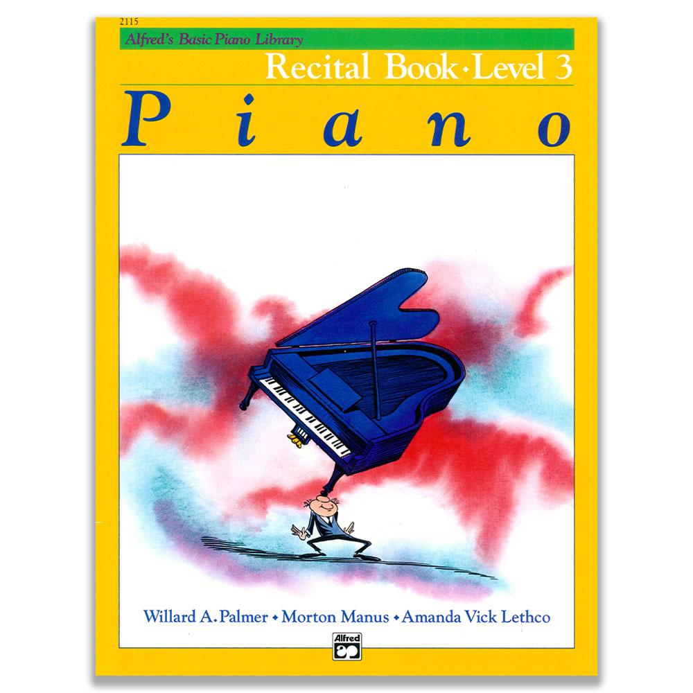 ALFRED BASIC PIANO LIBRARY RECITAL BOOK VOLUME 3