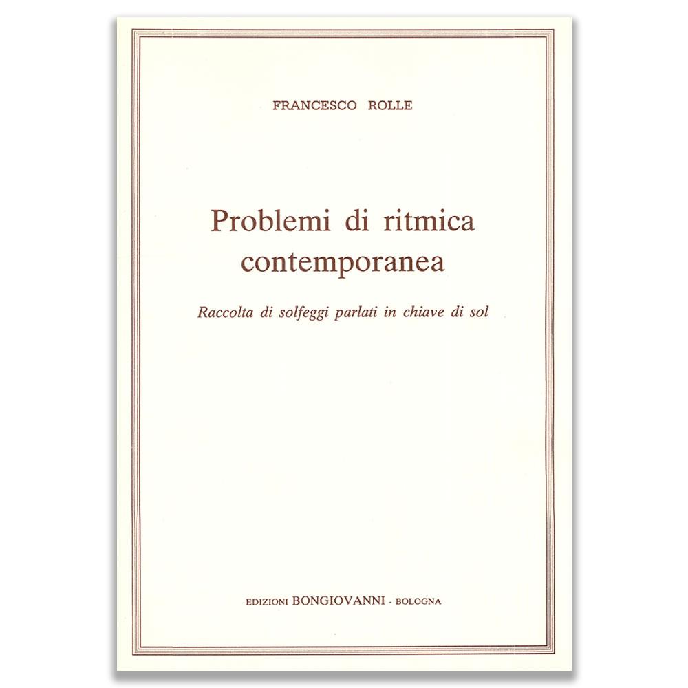 PROBLEMI DI RITMICA CONTEMPORANEA - FRANCESCO ROLLE