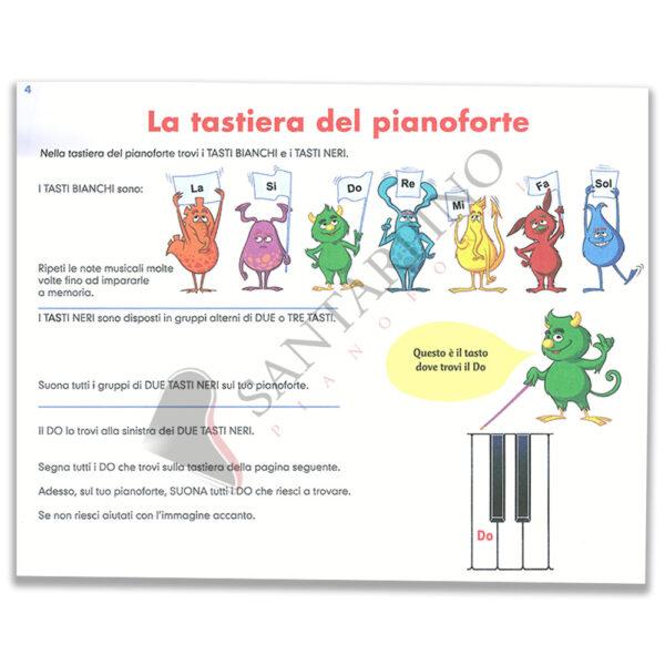 CORSO FACILISSIMO PER PIANOFORTE PRIMA PARTE