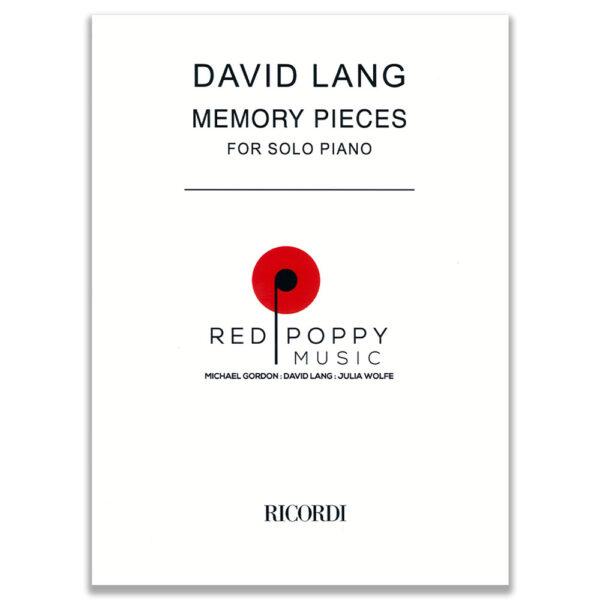 MEMORY PIECES - DAVID LANG