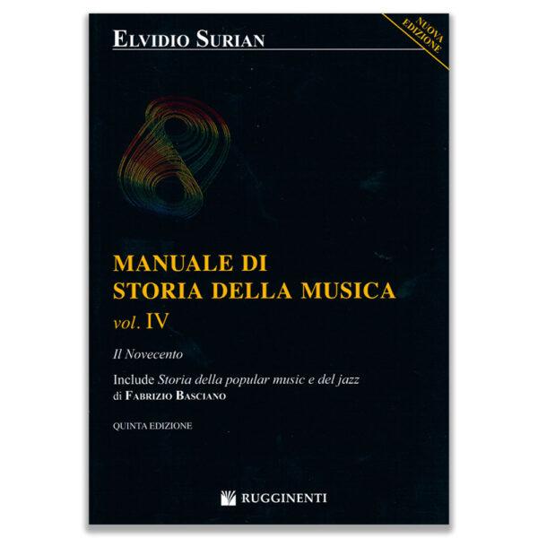 MANUALE DI STORIA DELLA MUSICA VOL. 4 - SURIAN