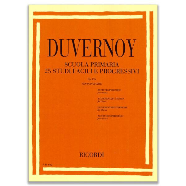 SCUOLA PRIMARIA 25 STUDI FACILI OP. 176 - DUVERNOY