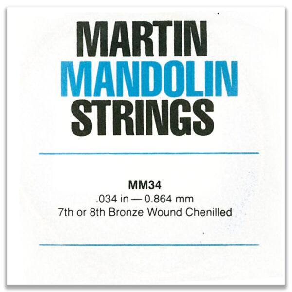 CORDA PER MANDOLINO MARTIN D MM34 BRONZE WOUND CHENILLED