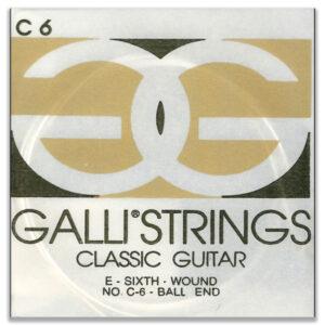 CORDA PER CHITARRA CLASSICA C-6 E-SESTA GALLISTRINGS WOUND STRING